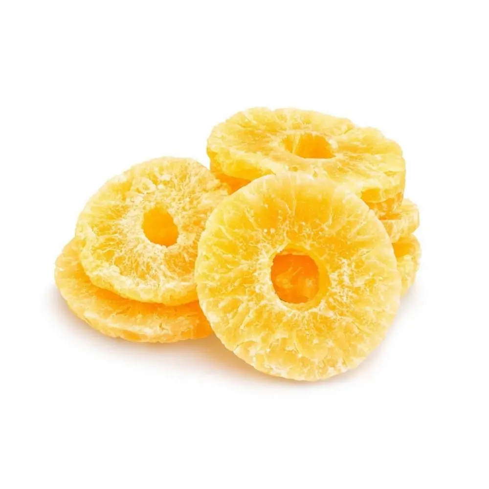 Abacaxi Cristalizado 5kg, Fruta Desidratada Premium