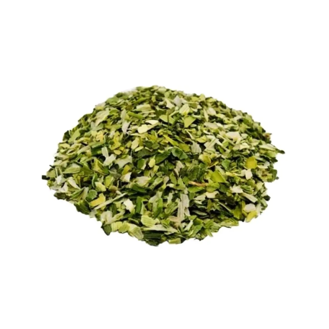Alho Poró em Flocos Importado 10kg, Tempero Desidratado Sabor Suave