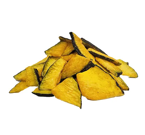 Abóbora Chips 5kg, Snack Saudável Crocante para Revenda