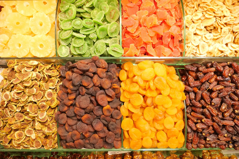 Frutas Secas, Castanhas e Confeitados